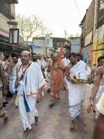 Darshan of Banke Biharilalji and Radhavallabhaji (18 March 2025)